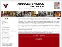Tablet Screenshot of german-ymca.org.uk